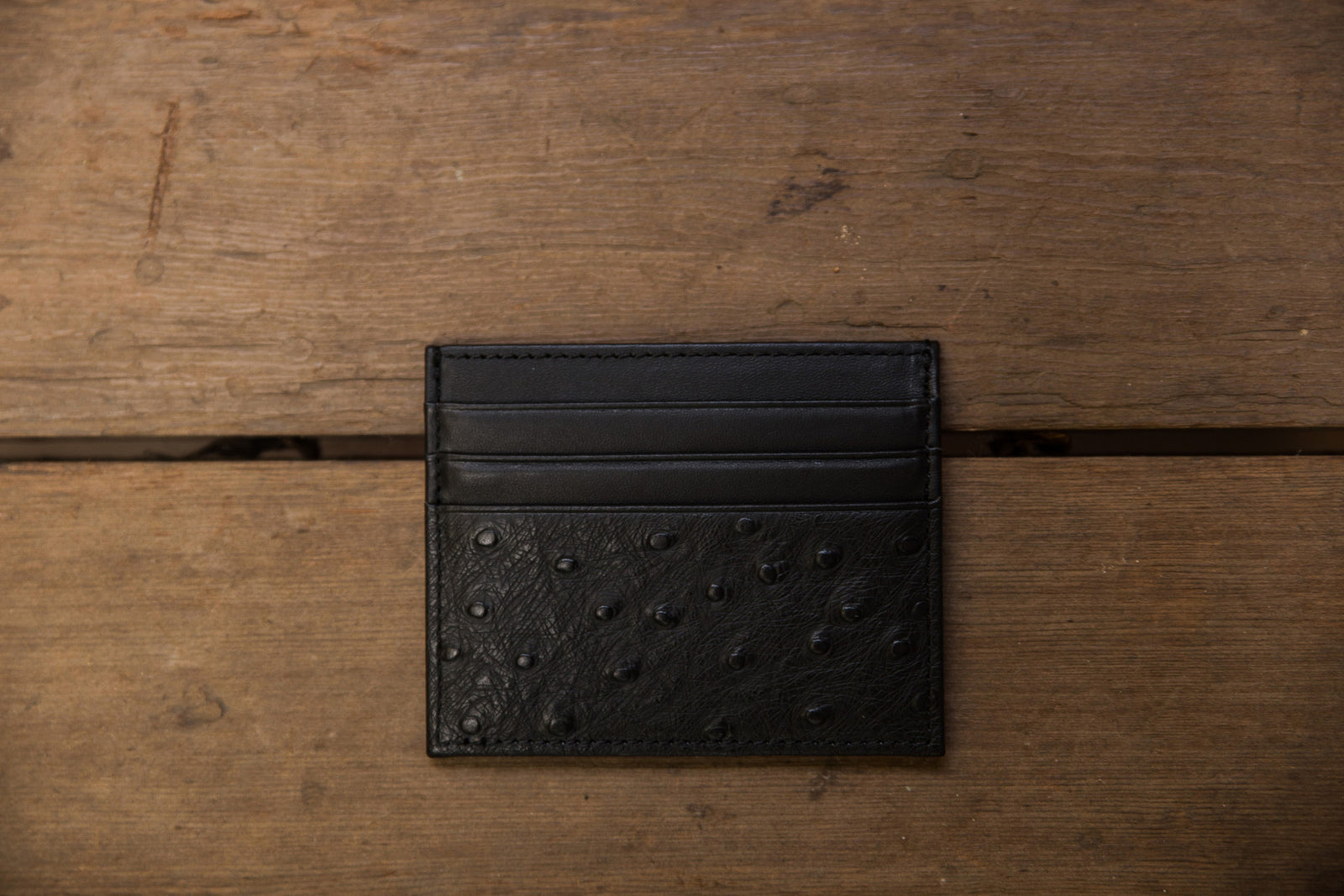 Crown Black Card Holder