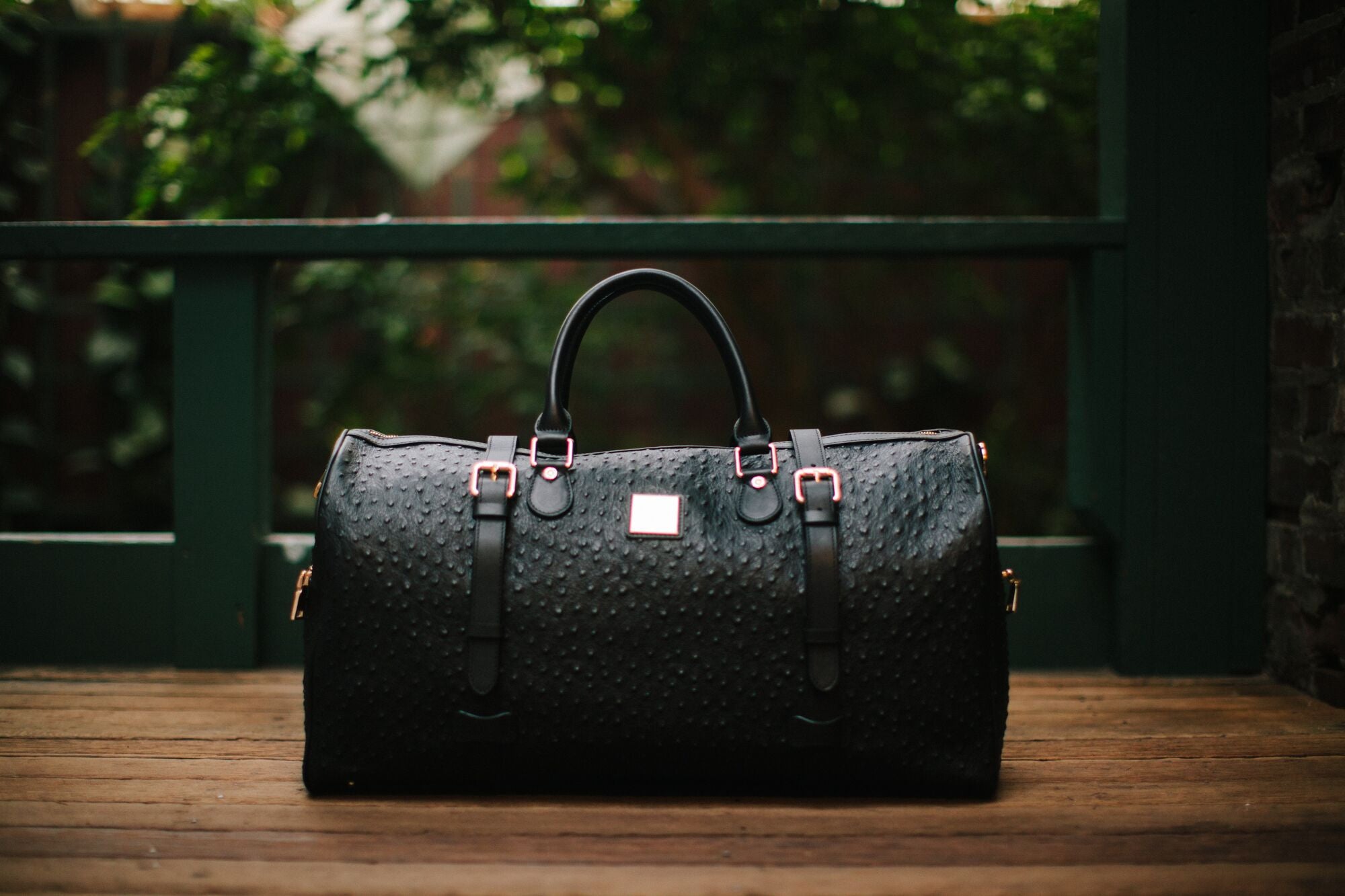 The Crown Collection Black Duffle