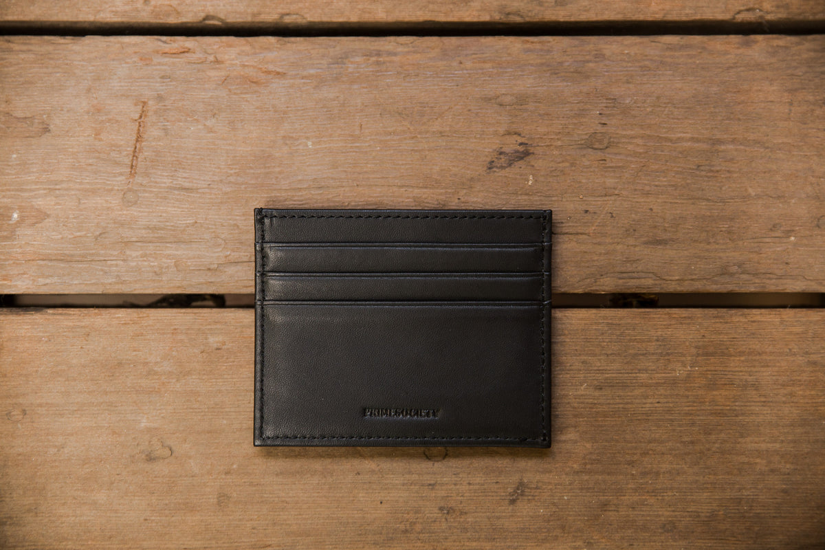 The Crown Collection Black Card Holder