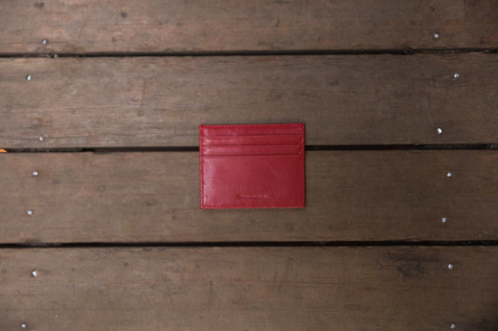 Crown Red Card Holder