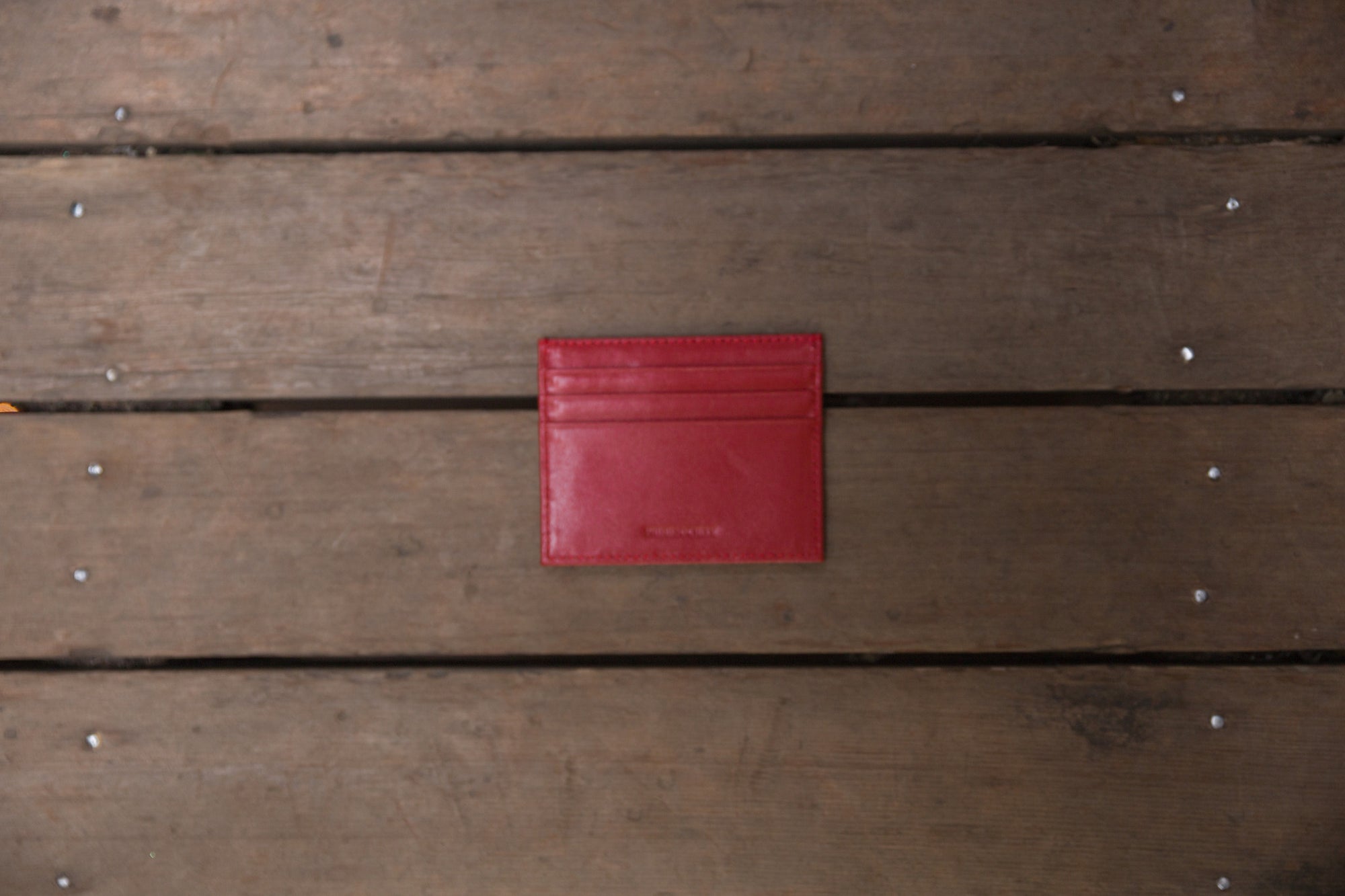 The Crown Collection Red Card Holder