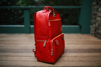 The Crown Collection (Large) Red Backpack